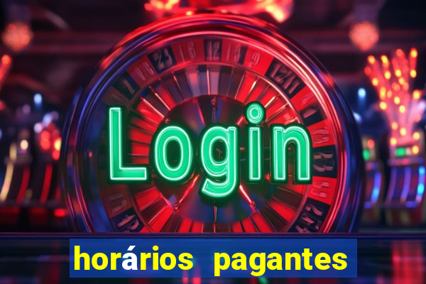 horários pagantes fortune ox