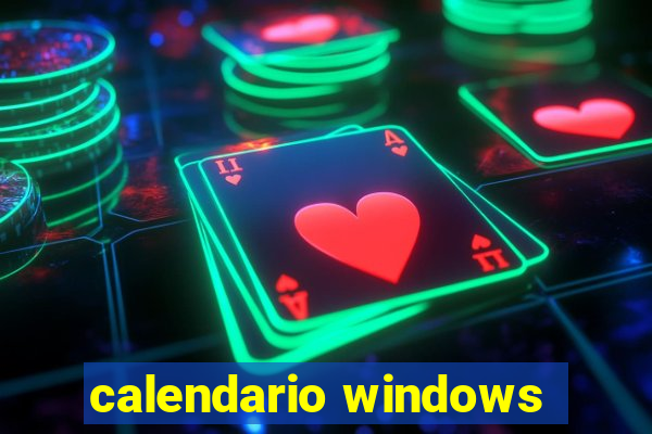 calendario windows