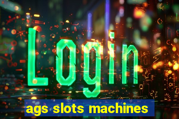 ags slots machines