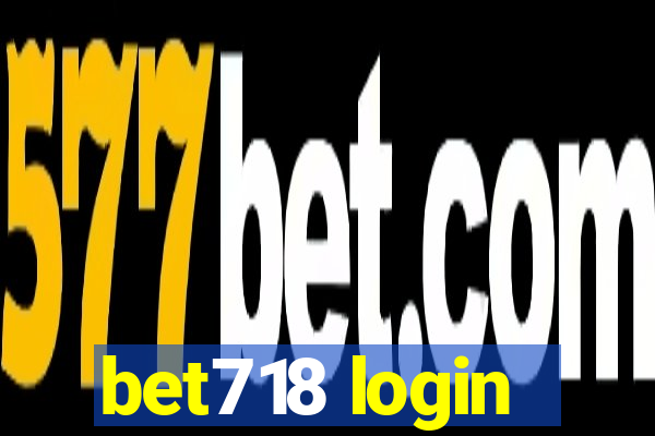 bet718 login