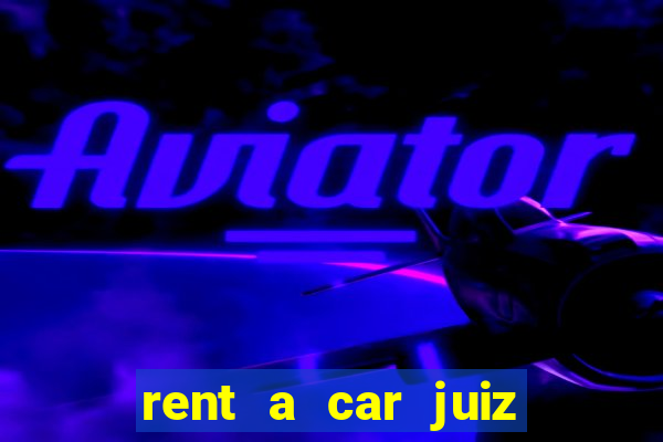 rent a car juiz de fora