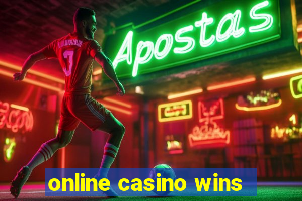 online casino wins