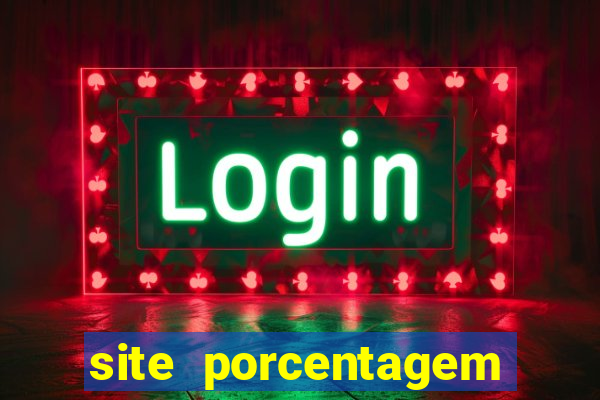 site porcentagem dos slots pg