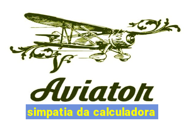 simpatia da calculadora