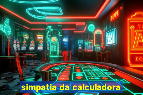 simpatia da calculadora