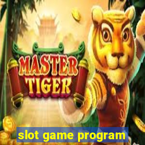 slot game program