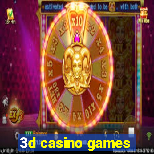 3d casino games