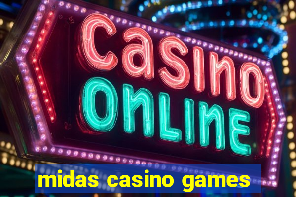 midas casino games