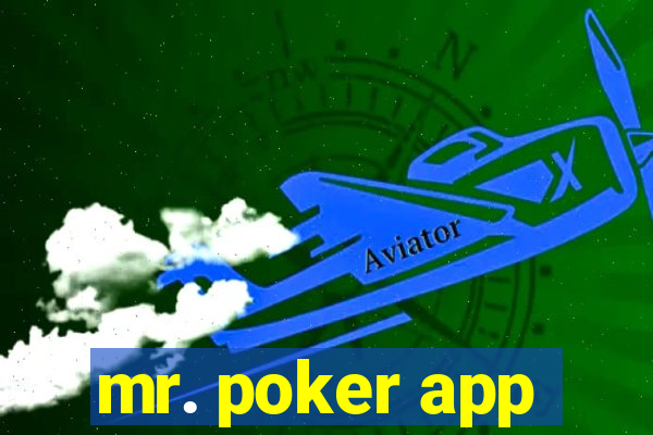 mr. poker app