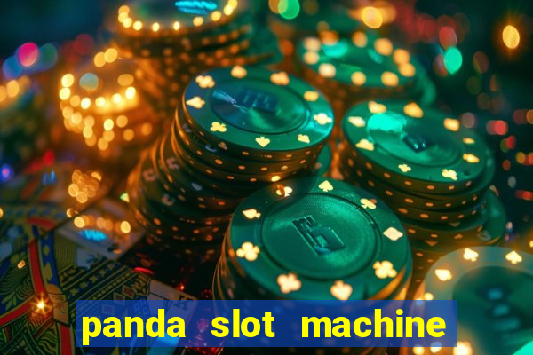 panda slot machine big win