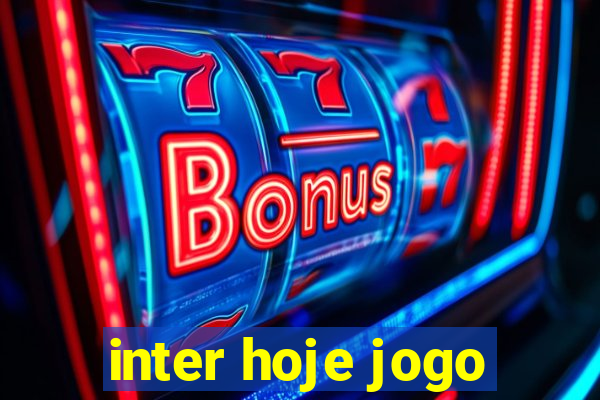 inter hoje jogo