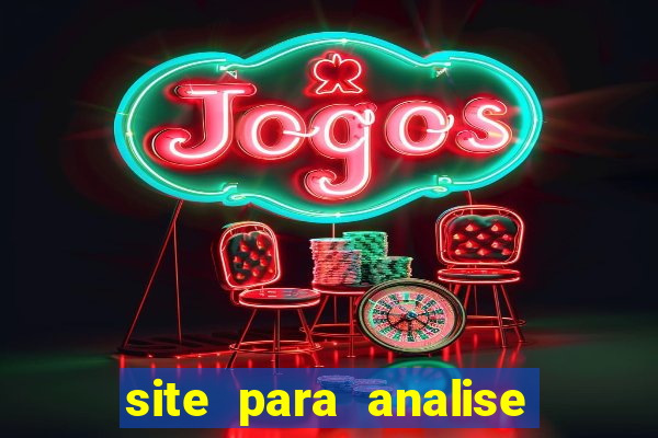 site para analise de jogos de futebol