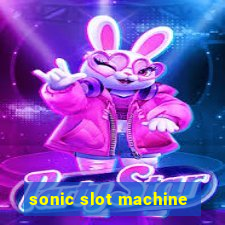 sonic slot machine