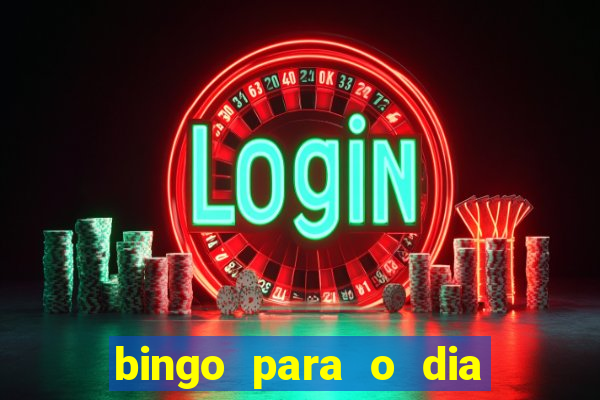 bingo para o dia das crian?as