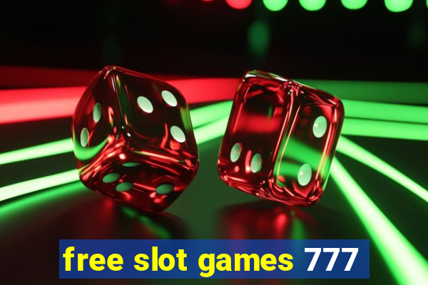 free slot games 777