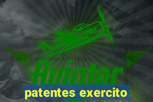 patentes exercito