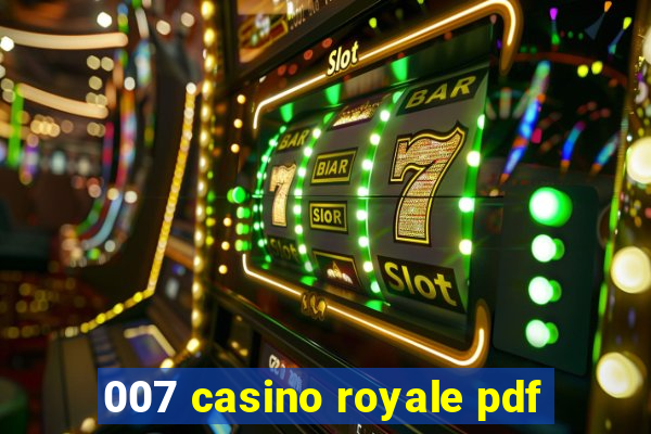 007 casino royale pdf