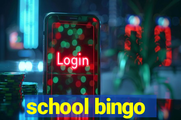 school bingo