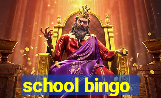 school bingo