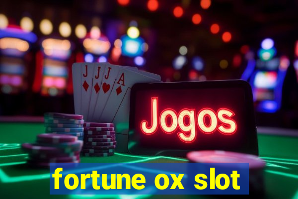 fortune ox slot