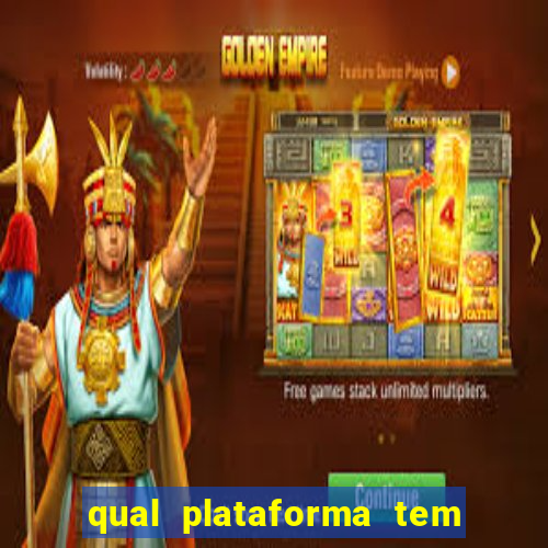 qual plataforma tem o fortune tiger