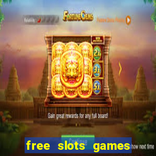 free slots games to play for free