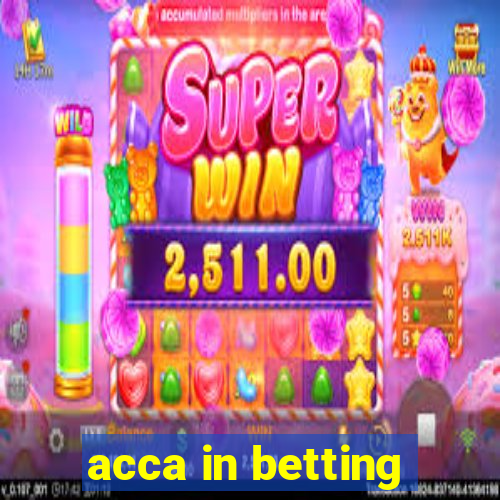 acca in betting