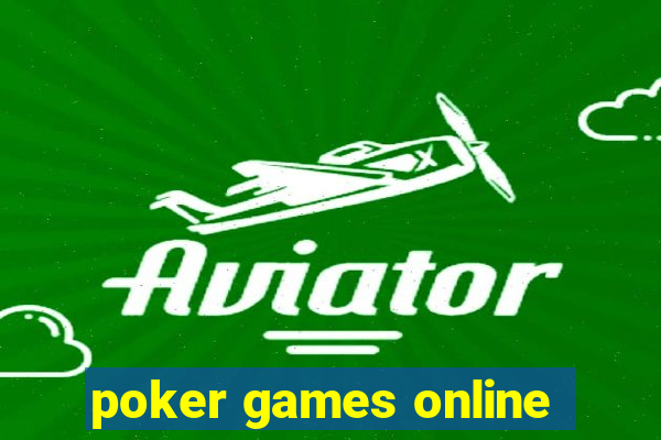 poker games online