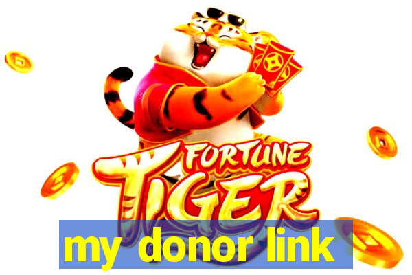 my donor link