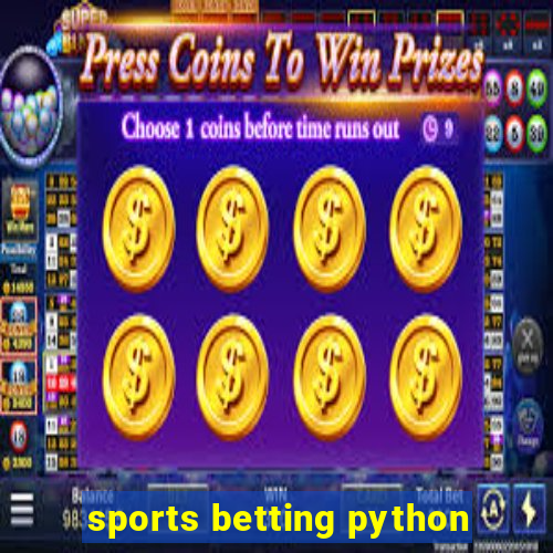 sports betting python