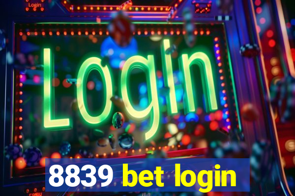 8839 bet login