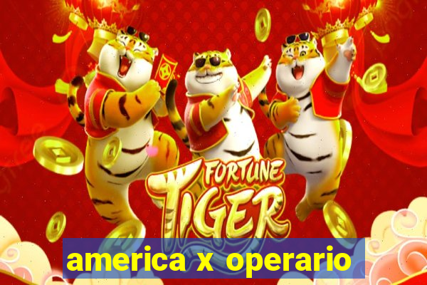 america x operario