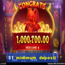 $1 minimum deposit casino australia 2018