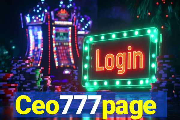 Ceo777page