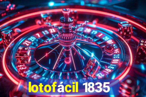 lotofácil 1835