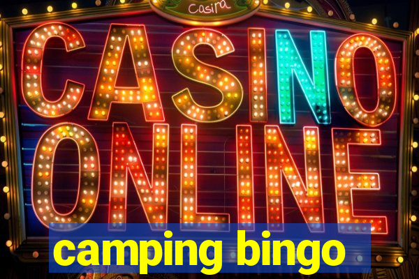 camping bingo