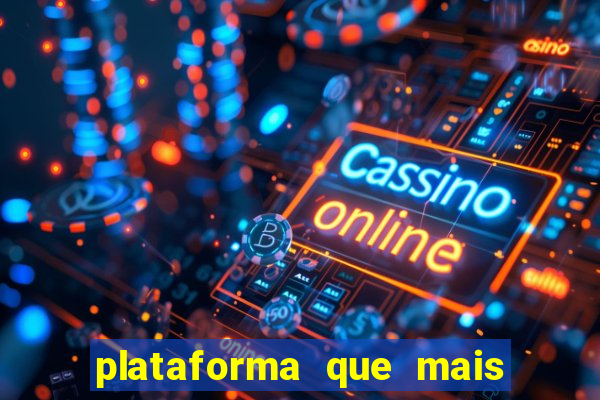 plataforma que mais paga no fortune tiger