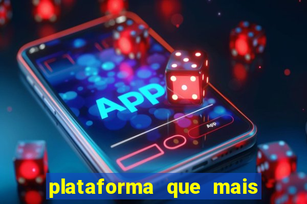 plataforma que mais paga no fortune tiger