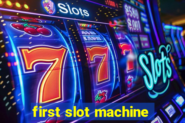 first slot machine