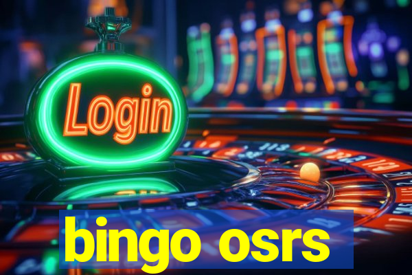 bingo osrs