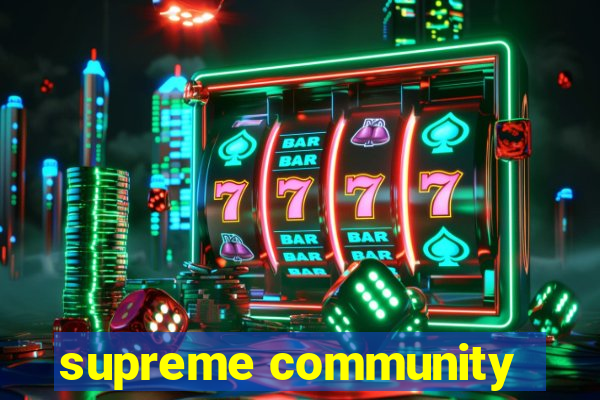 supreme community