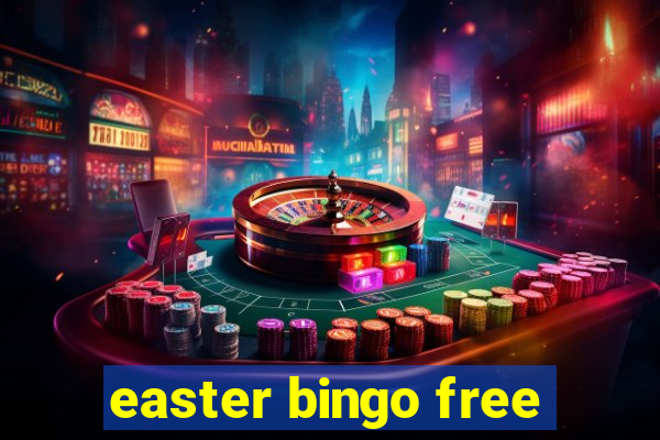 easter bingo free