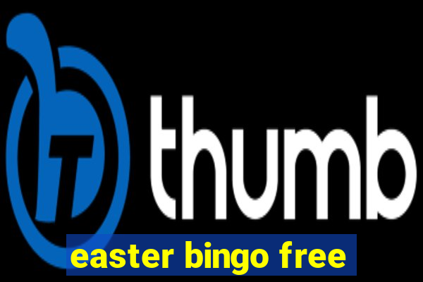 easter bingo free