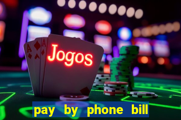 pay by phone bill bingo uk