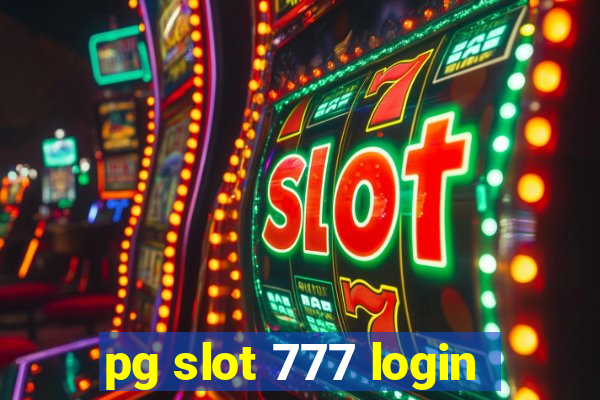 pg slot 777 login