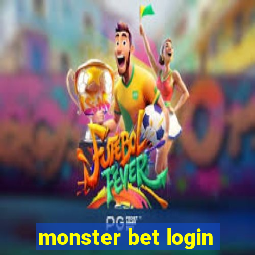 monster bet login