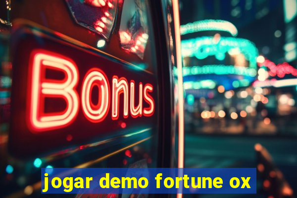 jogar demo fortune ox