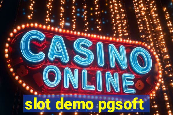 slot demo pgsoft