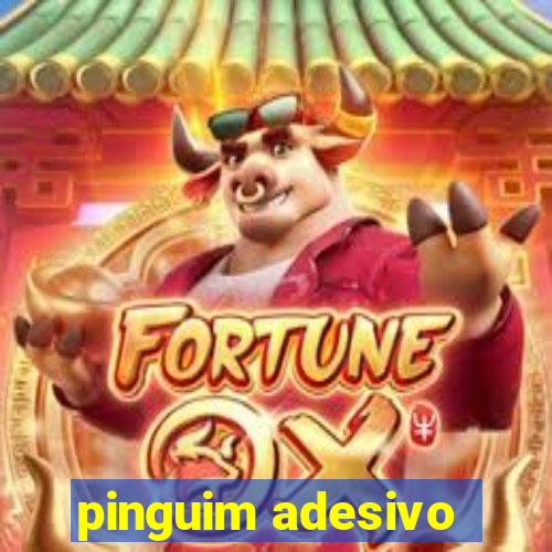 pinguim adesivo