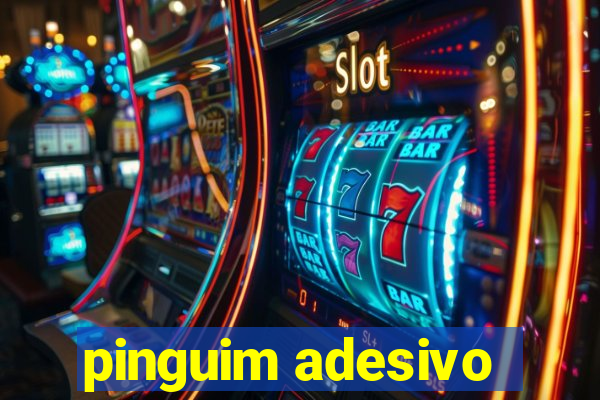 pinguim adesivo